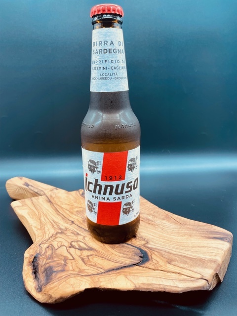 Birra Ichnusa 0,33l Glasflasche - DAS Bier aus Sardinien