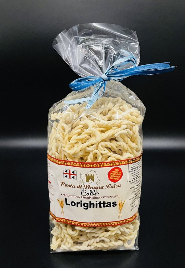 Lorighittas - Handgeflochtene Nudeln aus Hartweizen - 400g