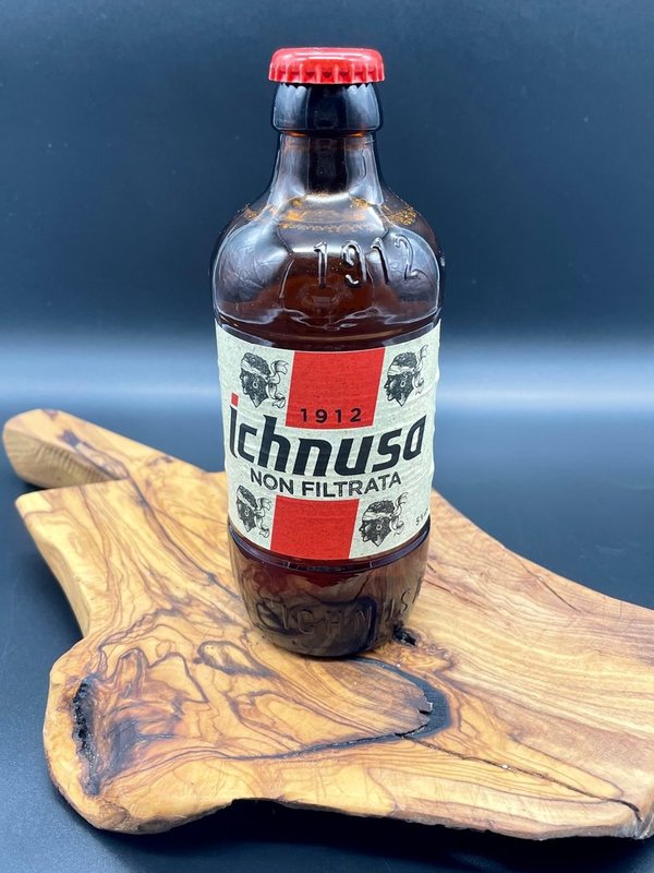 Birra Ichnusa "non filtrata" 0,33l Glasflasche - DAS Bier aus Sardinien