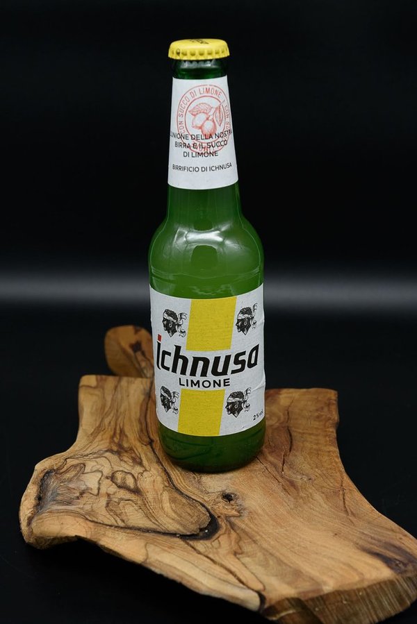 Birra Ichnusa "Limone" 0,33l Glasflasche - DAS Bier/Radler aus Sardinien